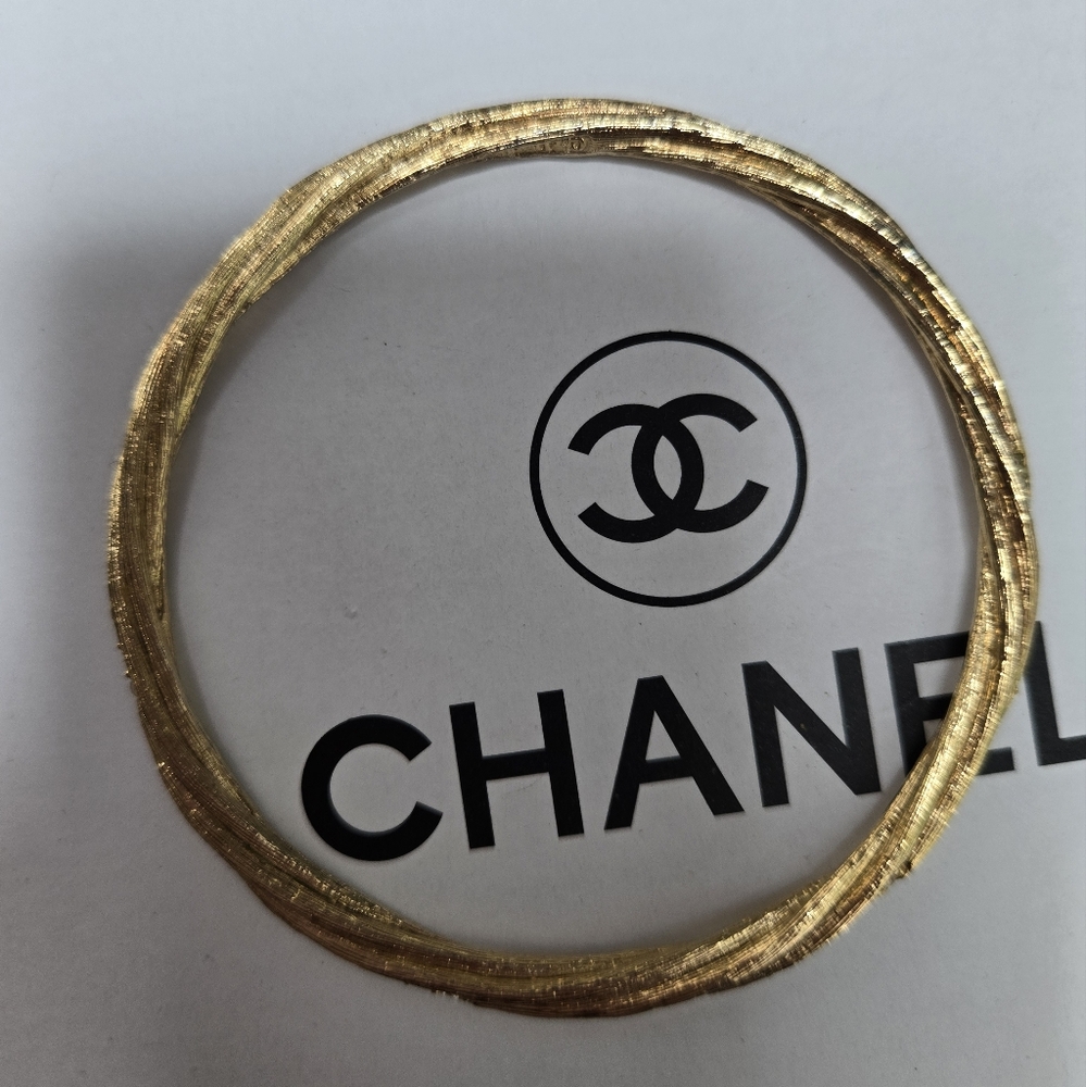 Christian Dior Vintage Bracelet Gold And Rhinestones